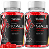 Image of (2 Pack) Turbo Hard Gummy Advanced Male Support Supplement TurboHard 120 Gummies