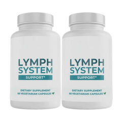 2-Pack Lymph System Support Capsules, Supports Healthy Lymph Support-120 Capsule