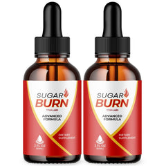 (2 Pack) Sugar Burn Blood Support Drops SugarBurn Vitamin Supplement 60 Servings