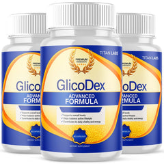 (3 Pack) GlicoDex Advanced Blood Health Support Formula Glico Dex 180 Capsules