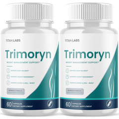 (2 Pack) Trimoryn Advanced Energy & Fitness Support Formula Trimo Ryn 120 Capsules