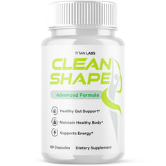 (1 Pack) Clean Shape Advanced Energy & Fitness Support CleanShape 60 Capsules