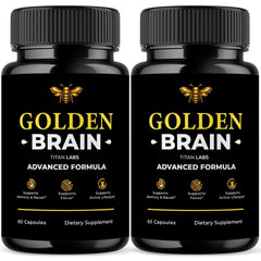 Golden Brain Nootropic Natural Brain Health Max Support GoldenBrain 120 Capsules