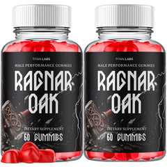 (2 Pack) Ragnar Oak Gummy Advanced Male Support Formula RagnarOak 120 Gummies