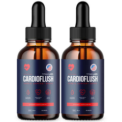 (2 Pack) Cardioflush Blood Health Support Drops Cardio Flush Vitamin 60 Servings