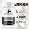 Image of (5 Pack) Manforcex Advanced Male Pills Man Force X Vitamin Supplement 300 Capsules