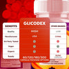 Image of (3 Pack) GlicoDex Advanced Blood Health Support Formula Glico Dex 180 Capsules