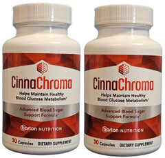 (2 Pack) Barton Nutrition Cinna Chroma Supplement Pills 60 Capsules