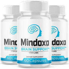 (3 Pack) Mindoxa Advanced All Natural Brain Health Support Mind Oxa 180 Capsules