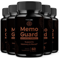 Memo Guard Nootropic Natural Brain Health Support Formula MemoGuard 300 Capsules