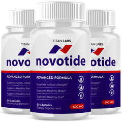 Novotide Advanced Energy and Fitness Support Supplement Novo Tide 180 Capsules