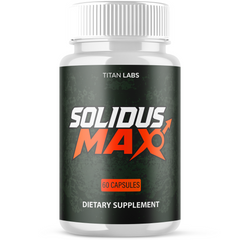 (1 Pack) Solidus Max Advanced Male Health Support Formula SolidusMax 60 Capsules