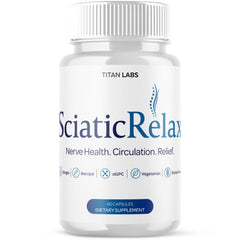 (1 Pack) Sciatic Relax Nootropic Natural Brain Supplement SciaticRelax 60 Capsules