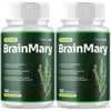 Image of (2 Pack) BrainMary Advanced Natural Brain Support Formula Brain Mary 120 Capsule