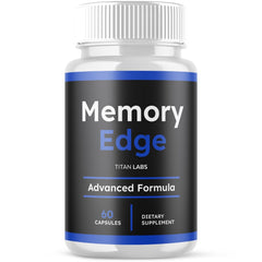 (1 Pack) Memory Edge Nootropic Natural Brain Supplement MemoryEdge 60 Capsules