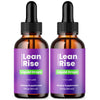 Image of (2 Pack) Lean Rise Drops Natural Health & Fitness Formula LeanRise 60 Servings