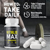 Image of (1 Pack) Vitalis Max Advanced Male Health Support Formula VitalisMax 60 Capsules