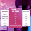 Image of (3 Pack) Vitruz Alpha Advanced Male Health Support Formula VitruzAlpha 180 Capsules