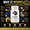 Image of VapoCept Nootropic Natural Brain Health Support Formula Vapo Cept 300 Capsules