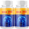 Image of (2 Pack) Max Brain Pro Advanced Natural Brain Support MaxBrainPro 120 Capsules