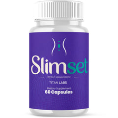 SlimSet Pills Advanced Energy & Fitness Support Supplement Slim Set 60 Capsules