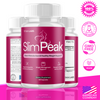 Image of (5 Pack) SlimPeak Advanced Energy & Fitness Support Formula Slim Peak 300 Capsules