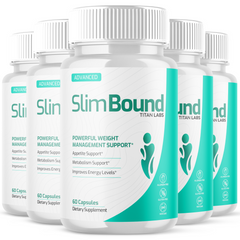 (5 Pack) SlimBound Advanced Energy & Fitness Support Formula Slim Bound 300 Capsules