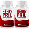 Image of Honey Pril Advanced Energy and Fitness Support Supplement HoneyPril 120 Capsules