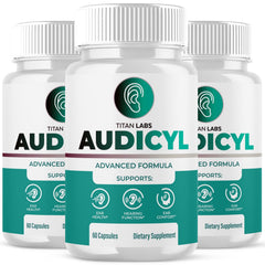 Audicyl Advanced Ear Health Support and Tinnitus Relief Supplement 180 Capsules