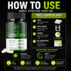 Image of (2 Pack) LipoZero Advanced Energy & Fitness Support Formula Lipo Zero 120 Caps