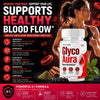 Image of Glyco Aura Pills Advanced Blood Health Support Supplement GlycoAura 120 Capsules