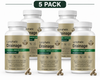 Image of (5 Pack) Lymphatic Drainage Supplement, Lymphatic Drainage Capsules with Dandelion, Burdock, Cleavers & Echinacea, Supports Bloating, Fluid Balance & Daily Lymphatic Wellness – 600 Capsules