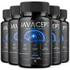 Image of (5 Pack) Javacept Nootropic Natural Brain Support Formula Java Cept 300 Capsules