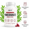 Image of 3 Pack - Alevia Pomegranate Capsules 60ct Organic Extract Antioxidant-US