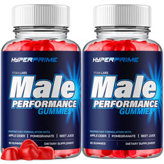 (2 Pack) Hyperprime Gummy Advanced Male Support Formula Hyper Prime 120 Gummies
