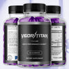 Image of (1 Pack) Vigor Titan Gummy Advanced Male Support Formula VigorTitan 60 Gummies