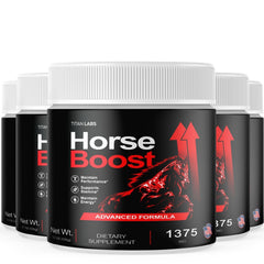 (5 Pack) Horse Boost Powder Male Health Support Formula HorseBoost 150 Servings