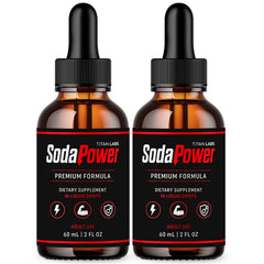 Soda Power Drops Advanced Male Health Support Supplement SodaPower 60 Servings