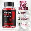 Image of (2 Pack) Horse Peak Gelatin Advanced Male Health Support Supplement 120 Gummies