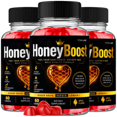 Honey Boost ACV Gums Advanced Male Health Support Formula HoneyBoost 180 Gummies