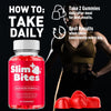 Image of (5 Pack) Slim Bites ACV Gummys 1000MG Advanced SlimBites Supplement 300 Gummies