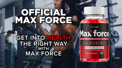 (1 Pack) Max Force Gummys Advanced Male Support Supplement MaxForce 60 Gummies