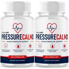(2 Pack) Pressure Calm X Advanced Blood Health Support Formula PressureCalmX 120 Capsules