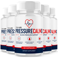 (5 Pack) Pressure Calm X Advanced Blood Health Support Formula PressureCalmX 300 Capsules