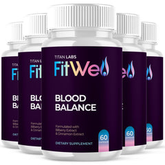FitWell Advanced Natural Blood Health Support Supplement Fit Well 300 Capsules