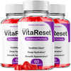 Image of (3 Pack) VitaReset ACV Gummys 1000MG Advanced Vita Reset Supplement 180 Gummies