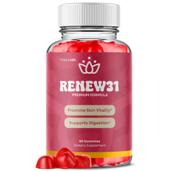 (1 Pack) Renew31 ACV Gummys 1000MG Advanced Renew 31 Supplement 60 Gummies