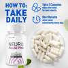 Image of (2 Pack) Neuro Pulse Pro Nootropic Natural Brain Support NeuroPulsePro 120 Capsules