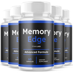 (5 Pack) Memory Edge Nootropic Natural Brain Supplement MemoryEdge 300 Capsules