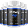 Image of (5 Pack) Memory Edge Nootropic Natural Brain Supplement MemoryEdge 300 Capsules
